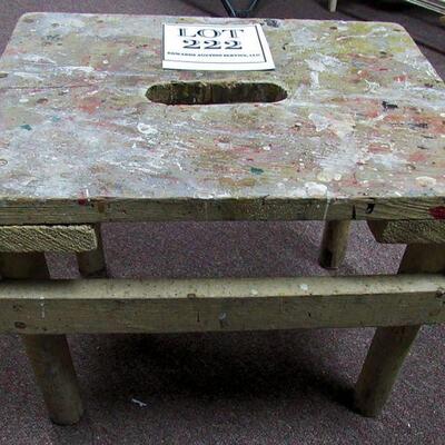 Antique Home Made Small Stool