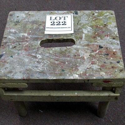 Antique Home Made Small Stool