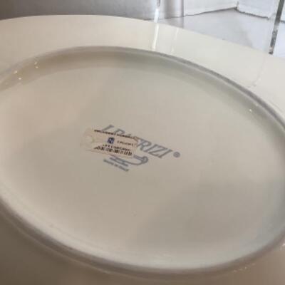 Q247 Lot of Table Linens and Serving Pieces 
