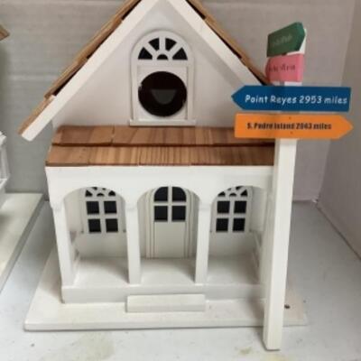 O - 289  Two Birdhouses 
