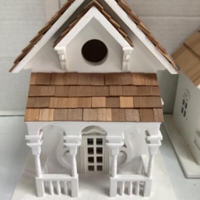 O - 289  Two Birdhouses 
