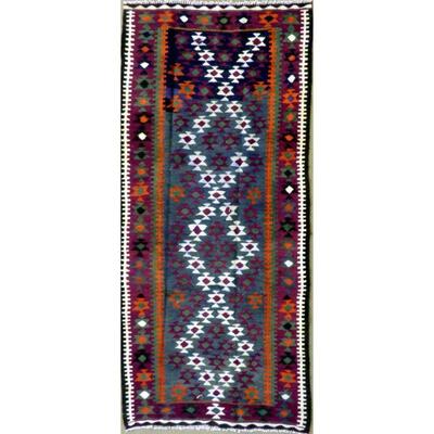 Persian Vintage Seneh Kilim 8'6"x4'1" Retail $2722.5