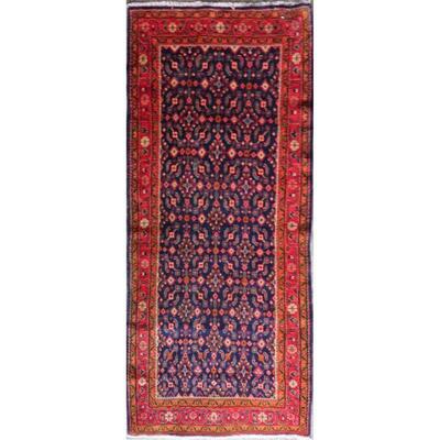 Persian hamedan Vintage Rug 9'10"x4'2" Retail $4252.5