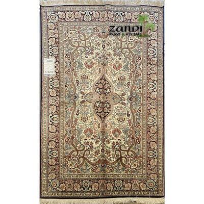 Indian Kashmir traditional design rug 6'2"x3'11" Retail $3260.625