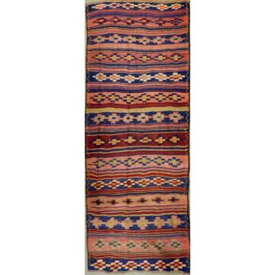 Persian Vintage Seneh Kilim 11'2"x5'3" Retail $4590