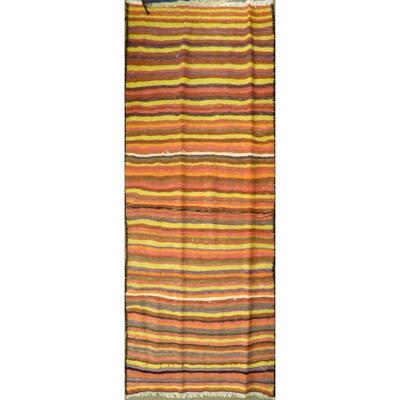 Persian Vintage Seneh Kilim 8'5"x3'6" Retail $2256