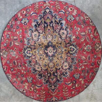 Persian hamedan Vintage Rug 4'9"x4'9" Retail $2385