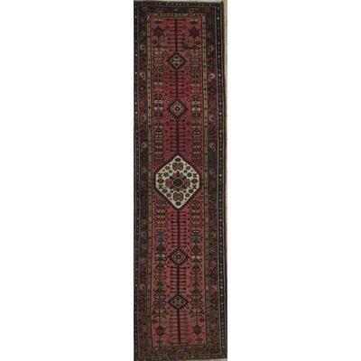 Persian hamedan Vintage Rug 10'5"x2'6" Retail $2593.5