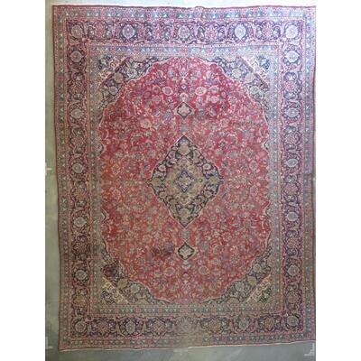 Persian mashad Vintage Rug 11'1" X 8'4" Retail $11928