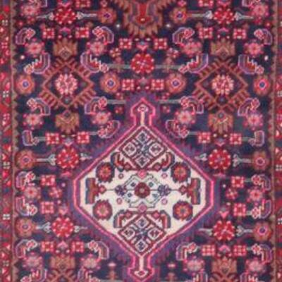 Persian hamedan Vintage Rug 8'1"x2'6" Retail $2074.5