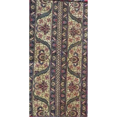 Persian tabriz Vintage Rug 7'11"x2'0" Retail $1452
