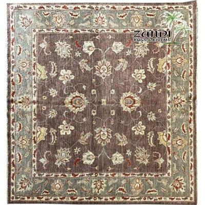 Traditional Pakistani cotton/wool 6'8"x6'6" Retail $10770