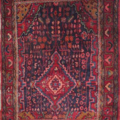 Persian hamedan Vintage Rug 5'4"x4'1" Retail $2281.5
