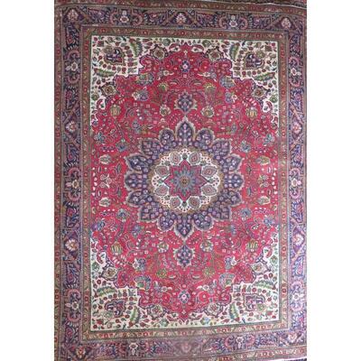 Persian tabriz Vintage Rug 9'10"x7'1" Retail $9439.5