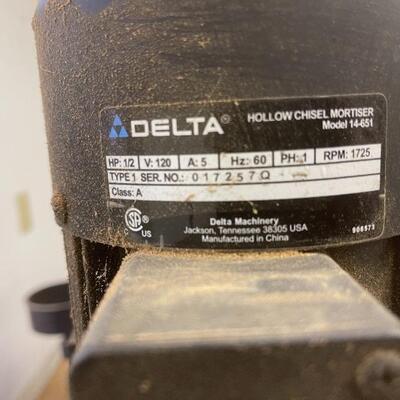 805-Delta Vertical Chisel Mortiser 