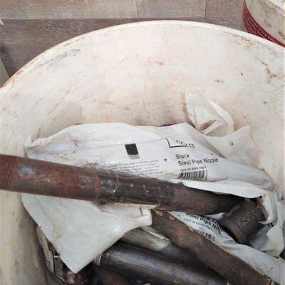 LOT 86 Two buckets of parts 