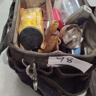 Lot 98 - Centek multi-meter, Wire nut connectors, etc. as shown