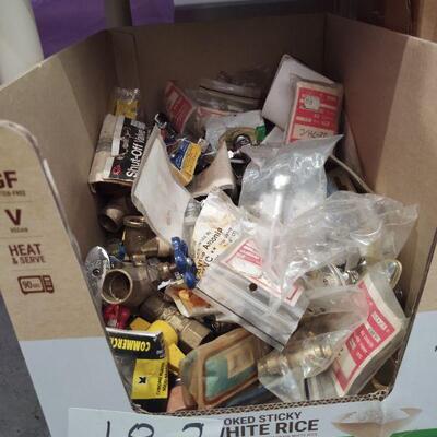 lot 102 - Assorted plumbing parts, mostly in original pkg