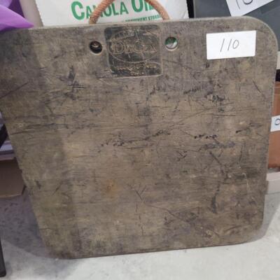 lot 110 - Equipment cutting pad, heavy