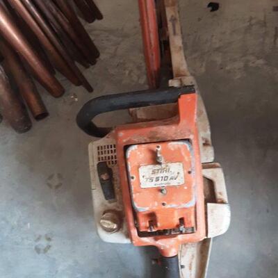 lot 117 - Stihl t5 510av Concrete saw