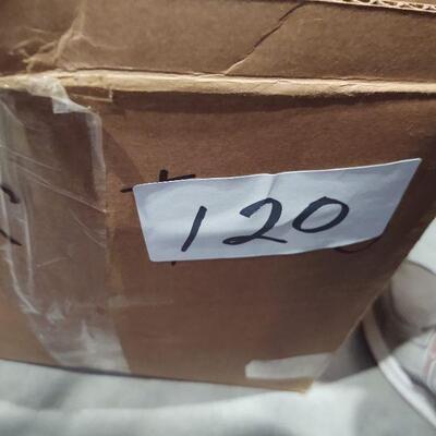 lot 120- Box of assorted hand tools incl various saws, hammers, etc