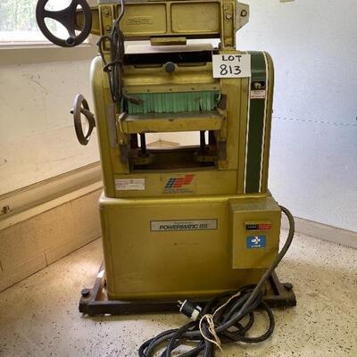 813-Powermatic Houdaille Wood Planer Model: 100
