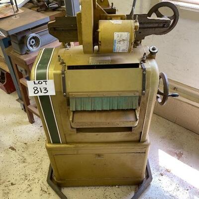 813-Powermatic Houdaille Wood Planer Model: 100