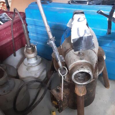 lot 153 - Ridgid Kolman cleaning machine, etc