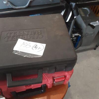 lot 155 - Milwaukee m-spector 360 rotating inspection scope, campbell hausfeld impact & air hammer