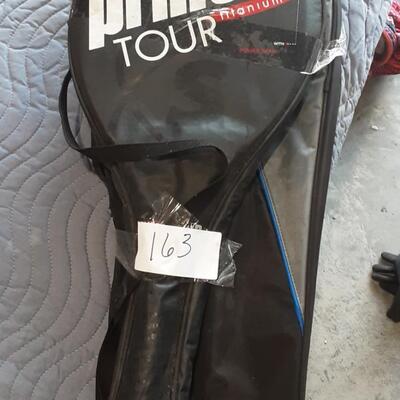 lot 163 - Tennis and racquetball  racquets