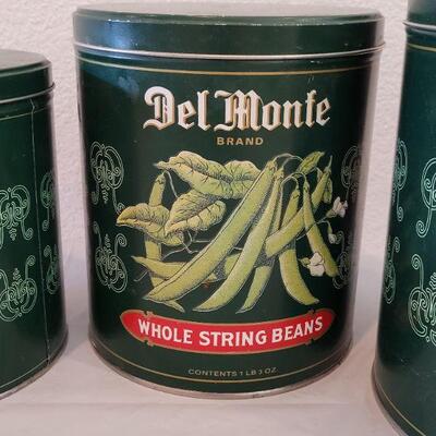 Lot 12: Vintage Del Monte Cannister Set