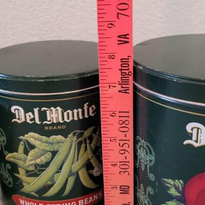 Lot 12: Vintage Del Monte Cannister Set