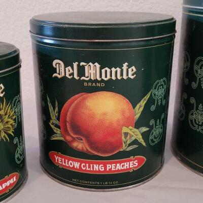 Lot 12: Vintage Del Monte Cannister Set