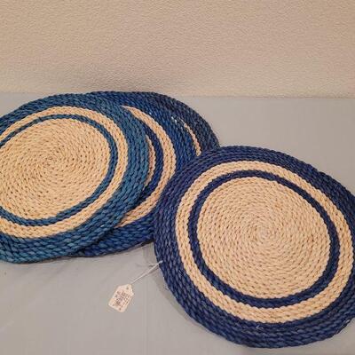 Lot 16: Wicker Placemats (one is slightly lighter)