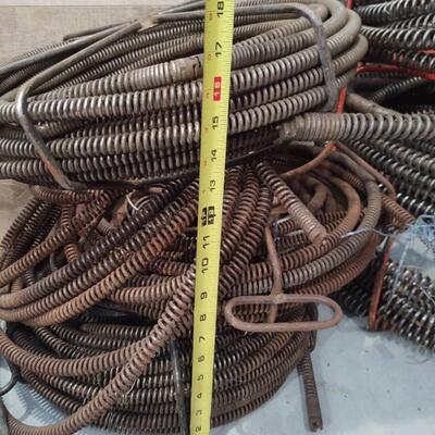 lot 216 - Plumbing cleaning cables