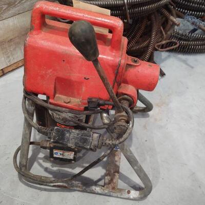 lot 217 -Plumbing snake auger 1/2hp