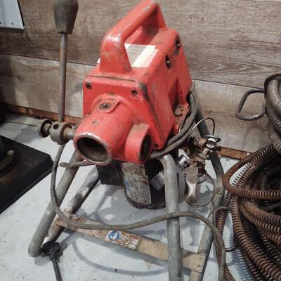 lot 217 -Plumbing snake auger 1/2hp