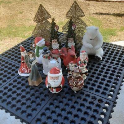 Box of assorted Christmas