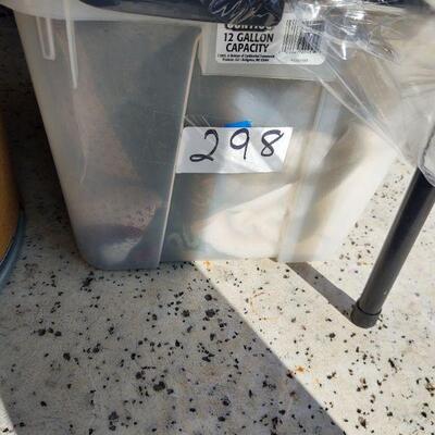 12 gallon BIn of Christmas