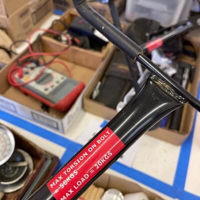 848-Wall Mount Racks, Tire Pressure Gauges, Multi-Meter 