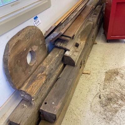 Vintage Reclaimed Large Lot of Barn Wood-Beams and Cut Boards