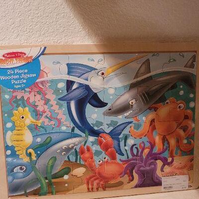 Lot 38: New Children's Activity Puzzle + Book