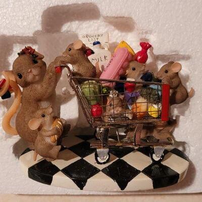 Lot 41: New in Box CHARMING TAILS Born To Shop Figure 