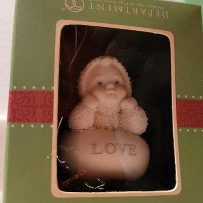 Lot 44: New Dept. 56 SNOWBABIES Figures x 2