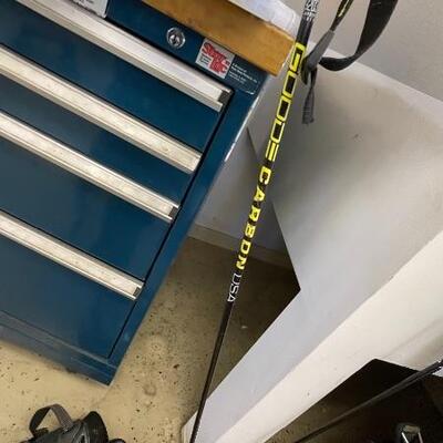 875-Rossignol Duetter Snow Skis, Ski Boots & Poles