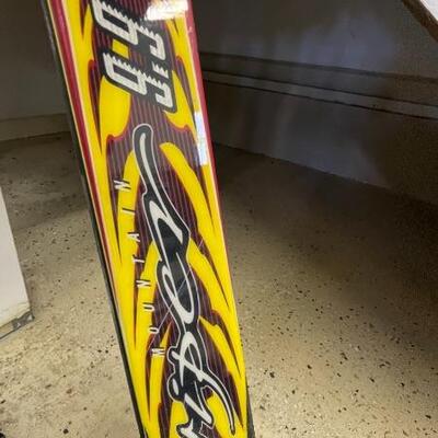 875-Rossignol Duetter Snow Skis, Ski Boots & Poles