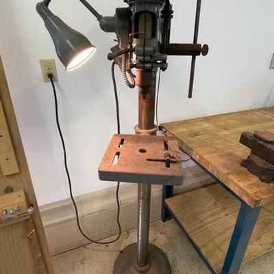 878-Vintage Drill Press