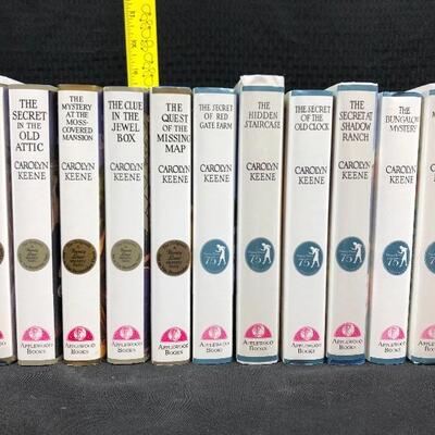 Lot of 11 Hardback Nancy Drew Mystery Stories by Carolyn Keene