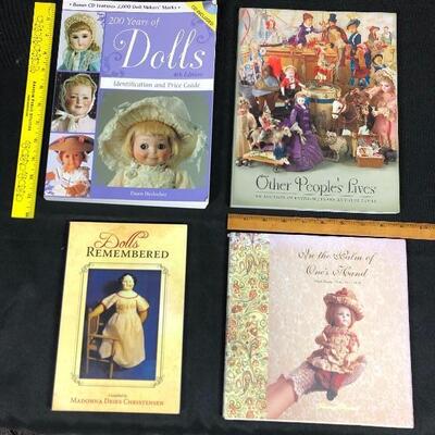 4 Collectible Doll Reference Guide Book Lot