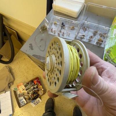 882-Fly Fishing Rod & Reel Sets and supplies 